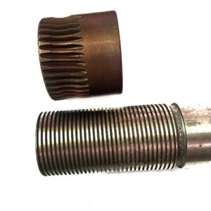 801 P2-24,25 KNIFE SHAFT LEAD PIPE WORM WHEEL 1013,1014
