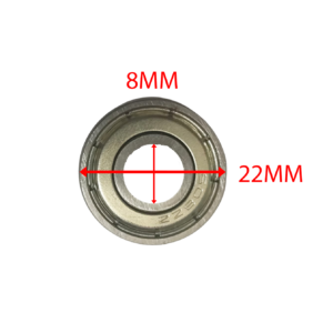 9910 BB-608ZZ BOTTOM SHAFT BALL BEARING 012555