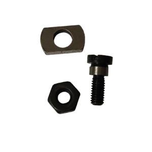 81015264 SQUARE BLOCK PIN WITH NUT (TEETH GOLI) A6053-0A