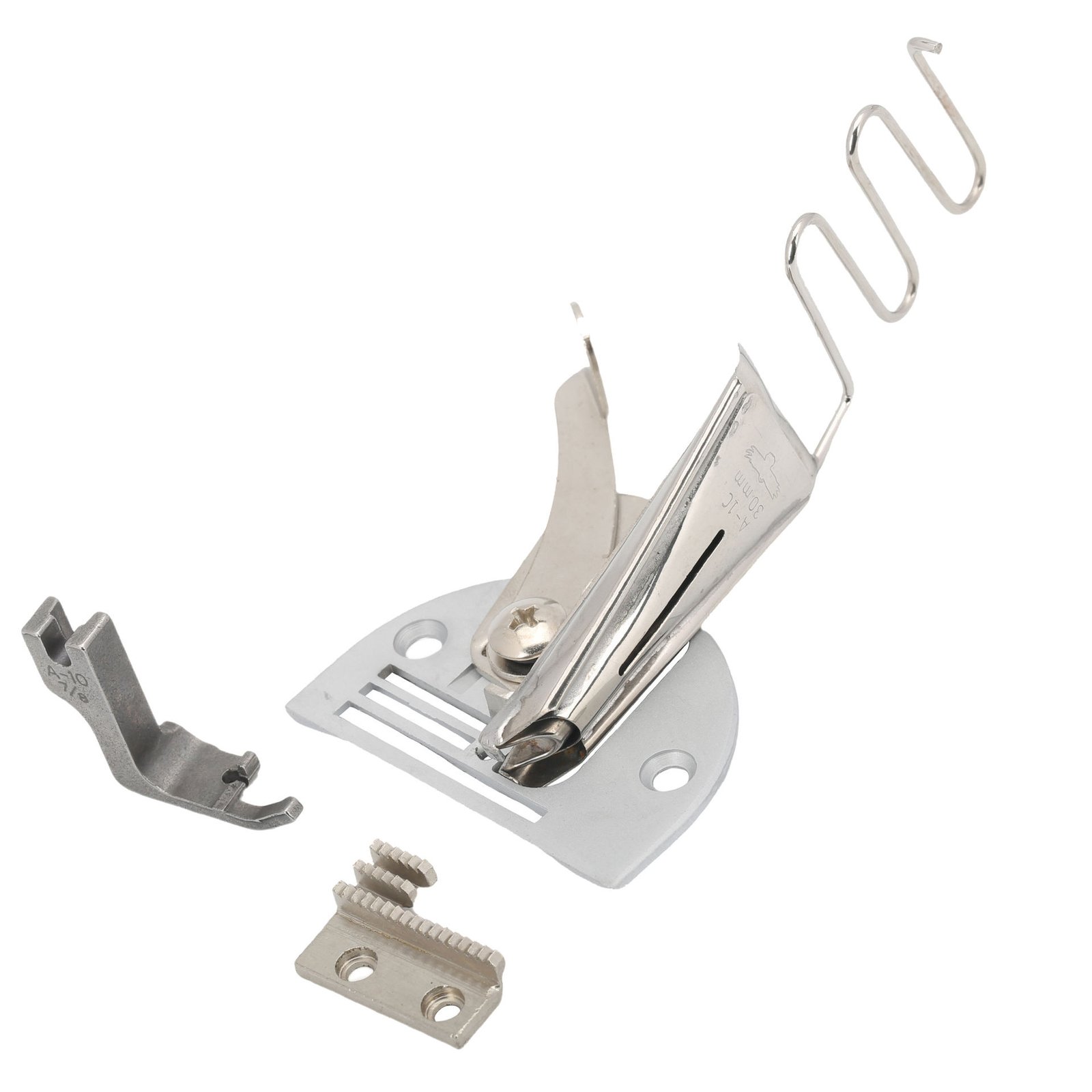 A10 S60 BINDER HEMMER FOLDER WITH ATTACHMENT FOR LOCKSTITCH SEWING MACHINE 16MM TO 50MM OVERLOCK BINDING OF CURVE