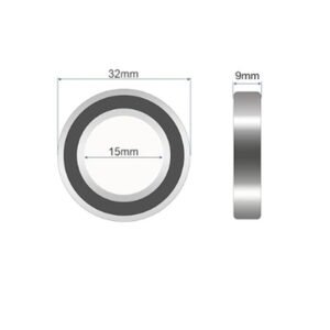 801 P3-14 BACK MAIN SHAFT BEARING 6002ZZ